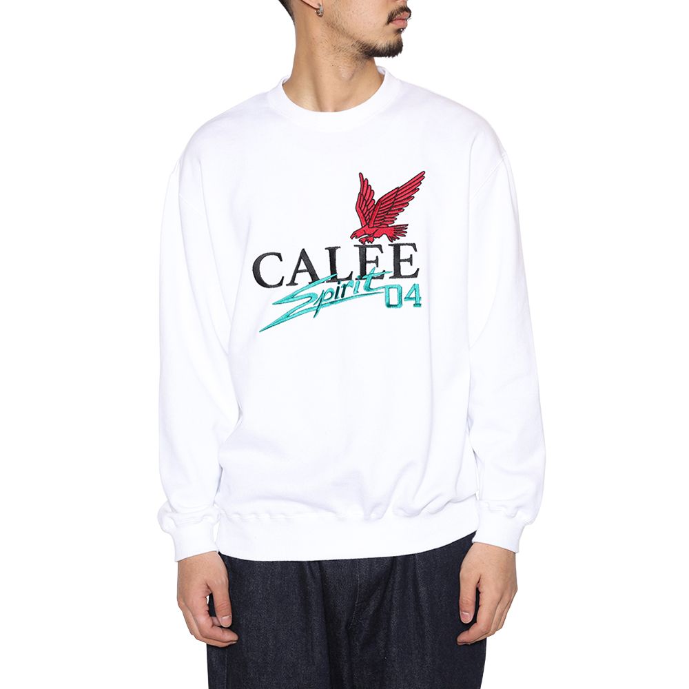 【残り一点】Calee FS Logo Crew Neck SW