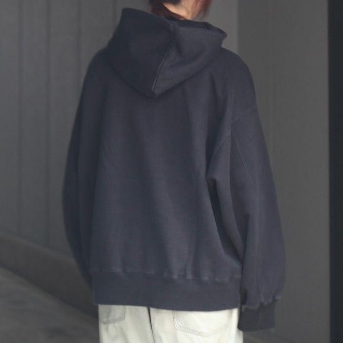【残り一点】Untwisted Yarn Fade Sweat Hood LS