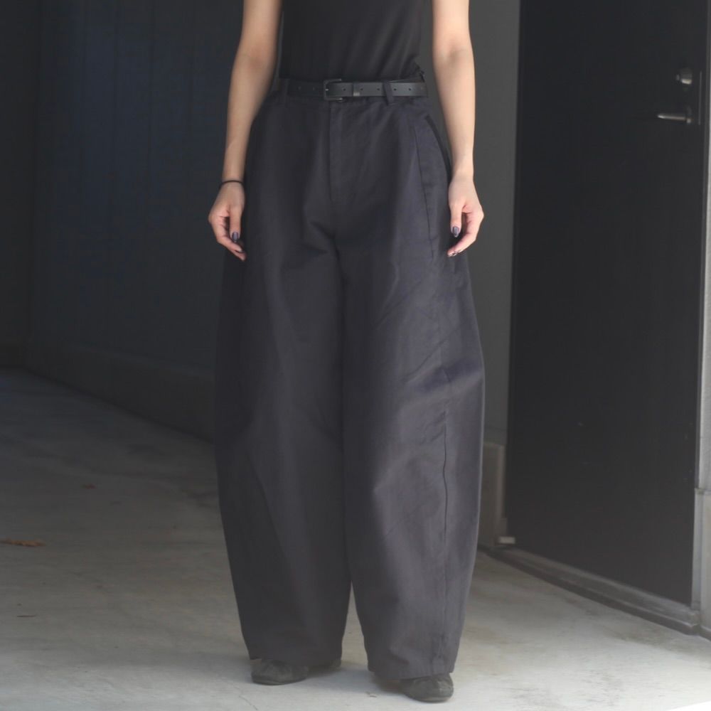 【残り一点】ダブルフェイスワイドパンツ