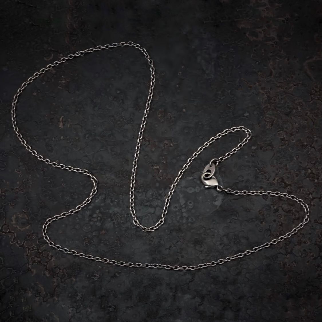【残りわずか】Oval Chain Necklace(SILVER)