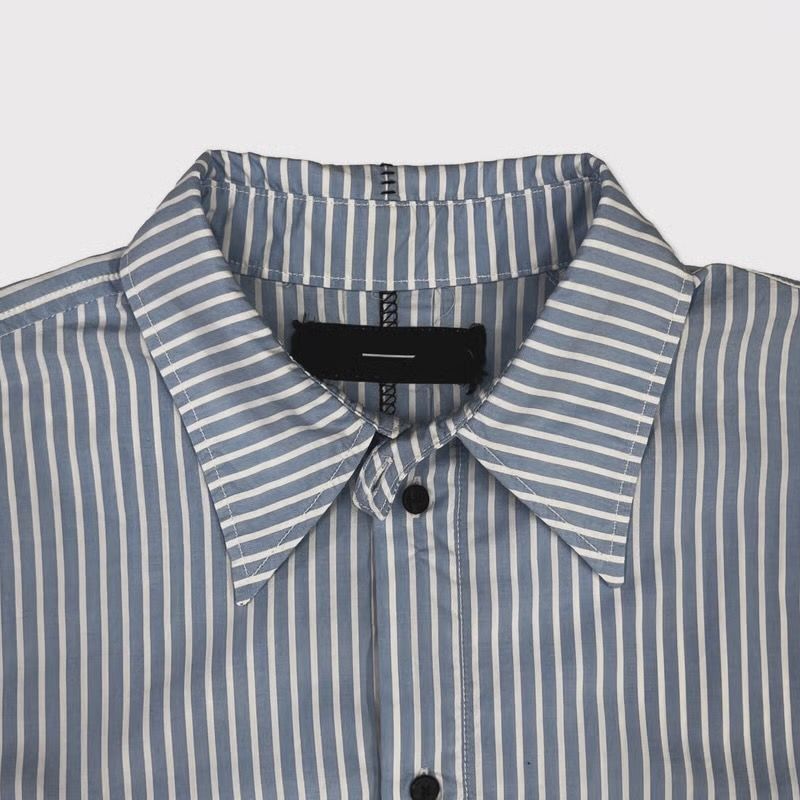 【残り一点】Bootleg Stripe Shirts With Patched(MIN)