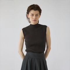 【残り一点】Washable Basic N/S Knit