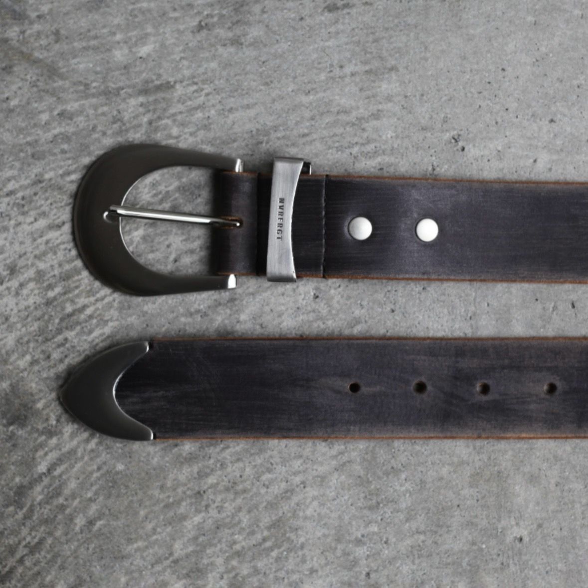 【残り一点】4C Distressed Leather Belt