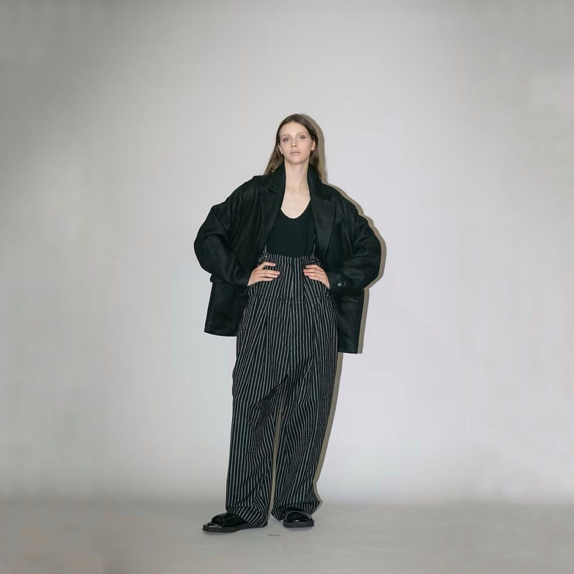 【残り一点】セミウェットリネンシングルジャケット