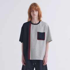 【残り一点】Check Bi Color Pullover