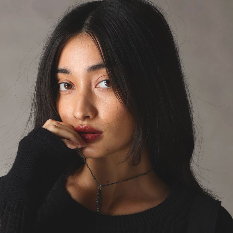 【残り一点】カメオネックレス(BLACK)