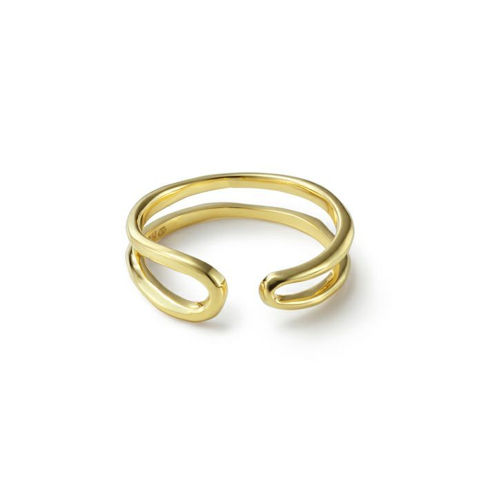 【お取り寄せ注文可能】K10 Narrow Ring_No.2(GOLD)
