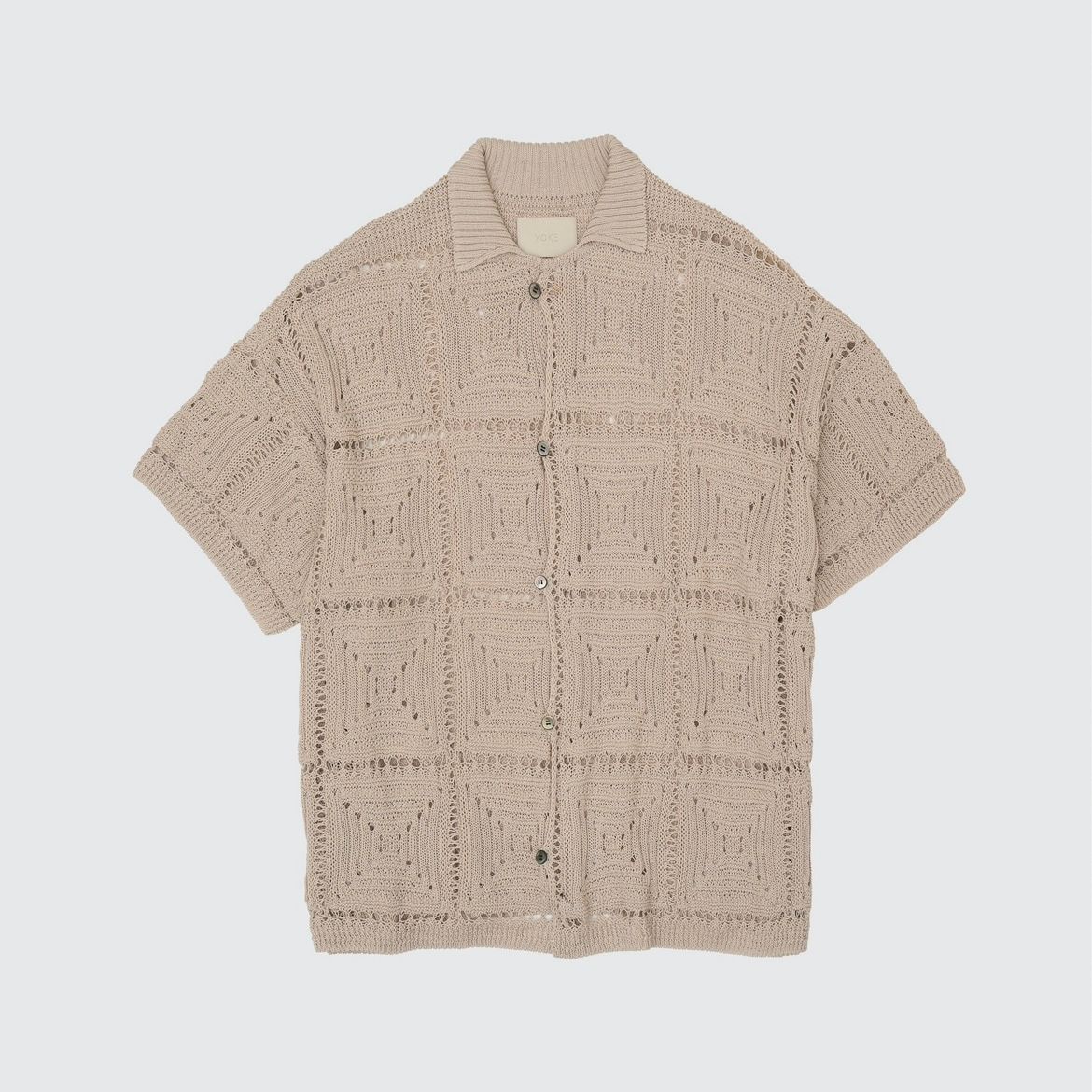 【残り一点】Crochet Knit Shirt