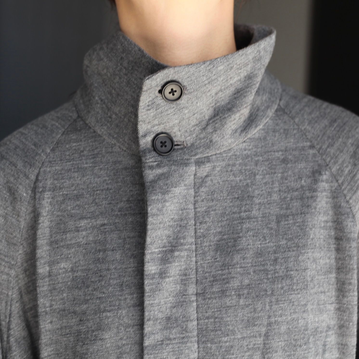 【残り一点】36G Wool Herringbone Blouson