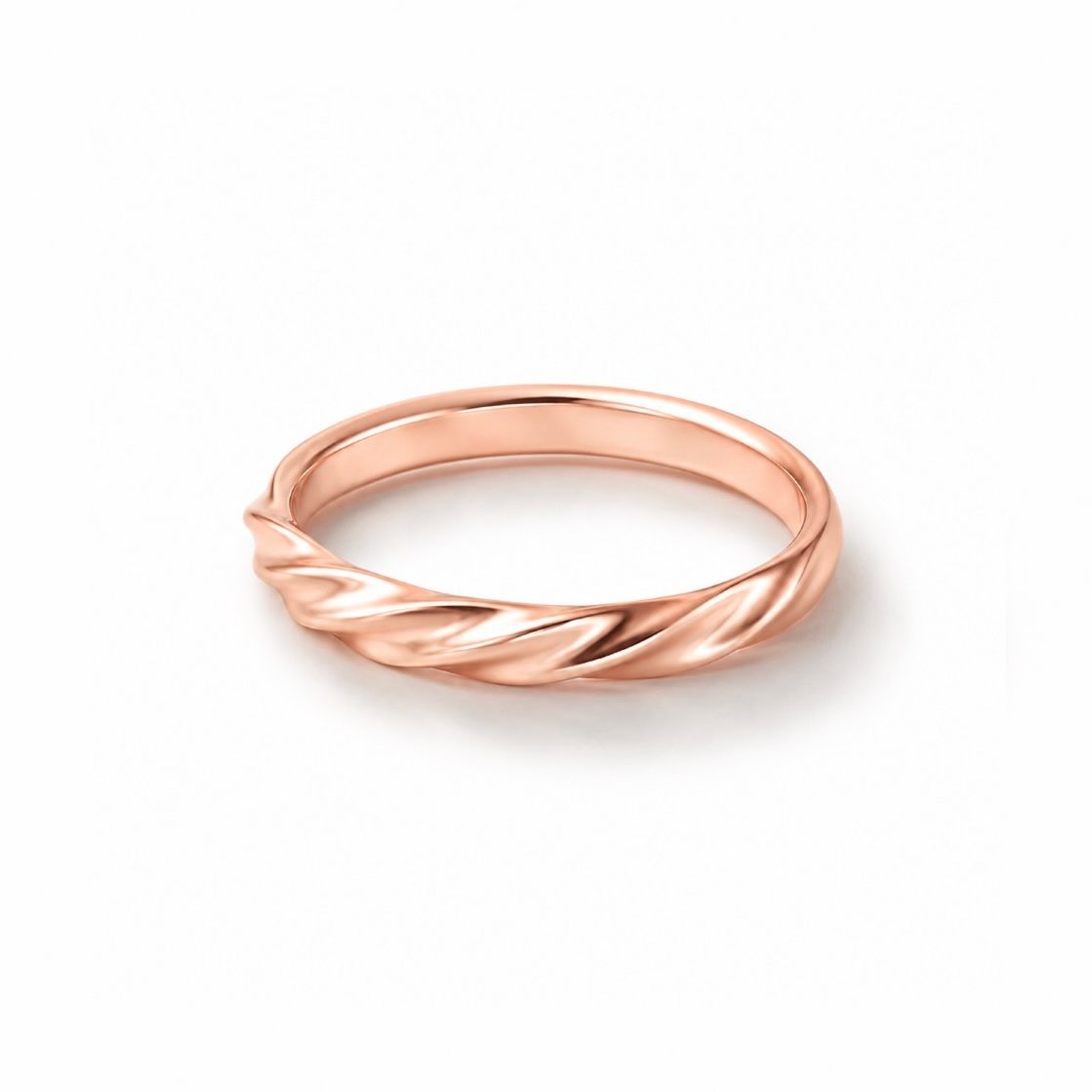 【新品】　クールリング　ピンク　Mサイズ　１００セット　単価７５０円／個 GARNI - 【お取り寄せ注文可能】Half Twist Ring M(K18 PINK GOLD