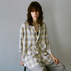 【残り一点】Open Collar S/S Shirt