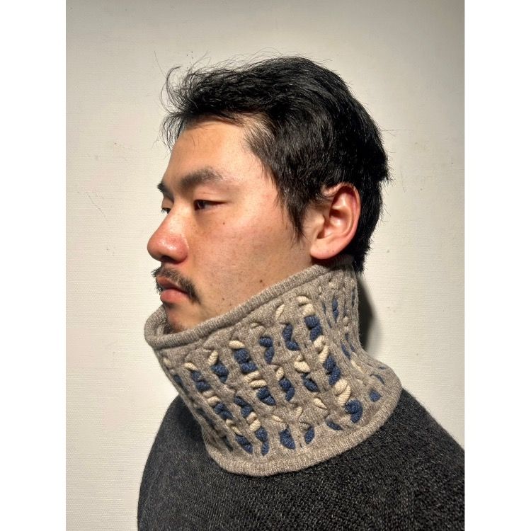 【残り一点】Tuck Pattern Neck Warmer