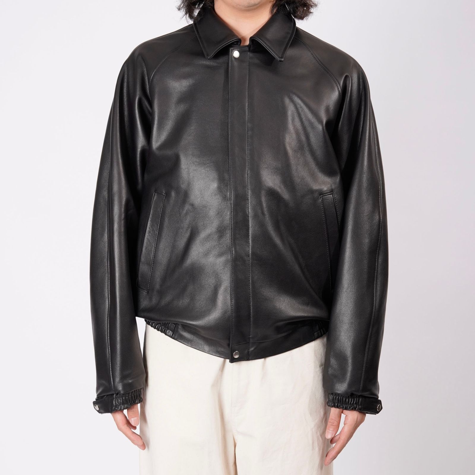 【残りわずか】Leather Blouson