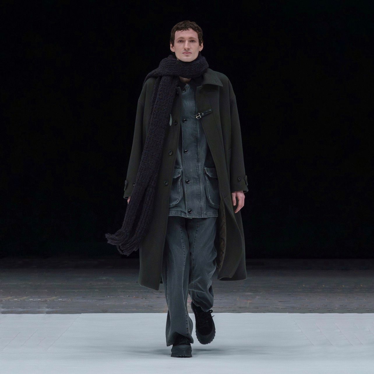 【残り一点】Melton Big Balmacaan Coat