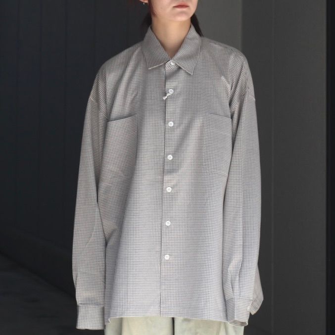 【残り一点】36G Check Balise Shirt