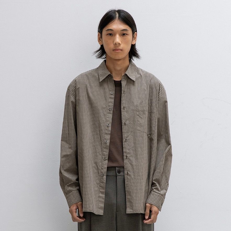 【残り一点】Ordinary Check Shirt