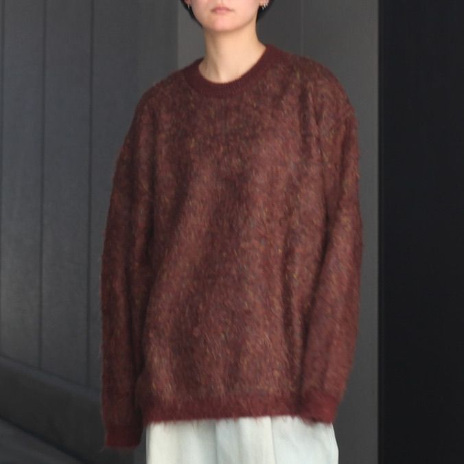 YOKE - 【残りわずか】3color Jacquard Mohair Sweater | ACRMTSM