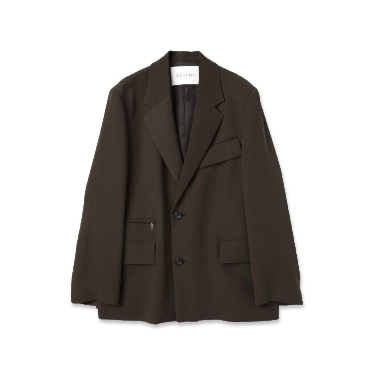 25SS完売CULLNI 〈別注〉 DOUBLE ZIP JKT新品未使用タグ付 25SS完売CULLNI 〈別注〉 DOUBLE ZIP JKT新品未使用タグ付