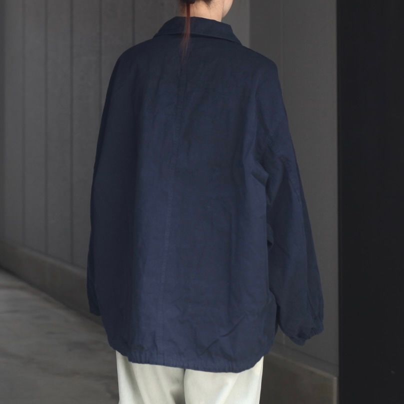 【残り一点】ガーメントダイオーバーサイズハーフコート