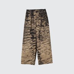 【残り一点】Photo Printed Cotton 1Tuck Baker Pants