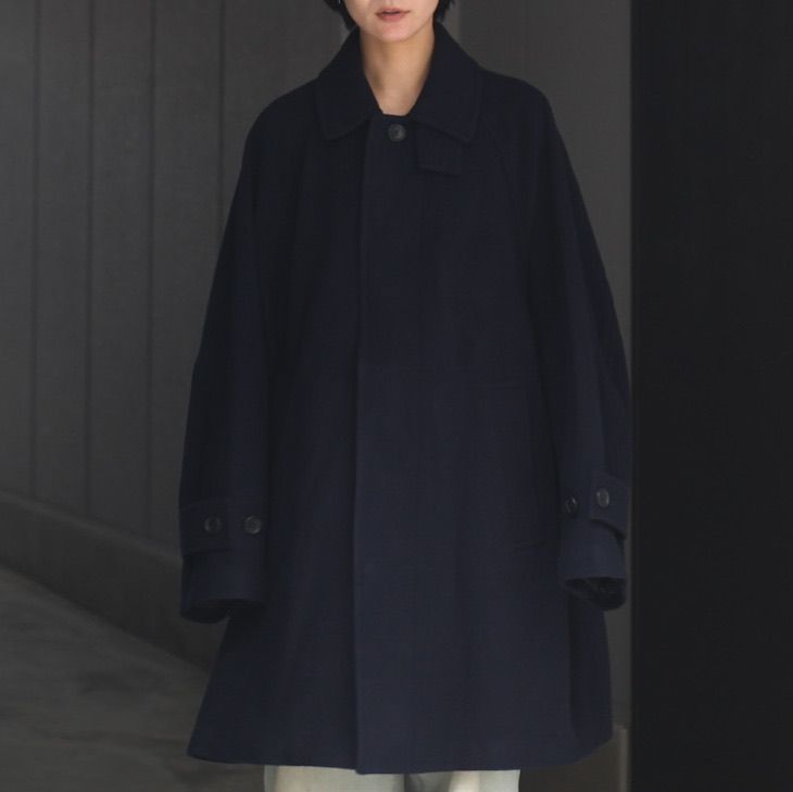 EVCON - 【残り一点】Wool Stain Collar Half Coat | ACRMTSM ONLINE STORE