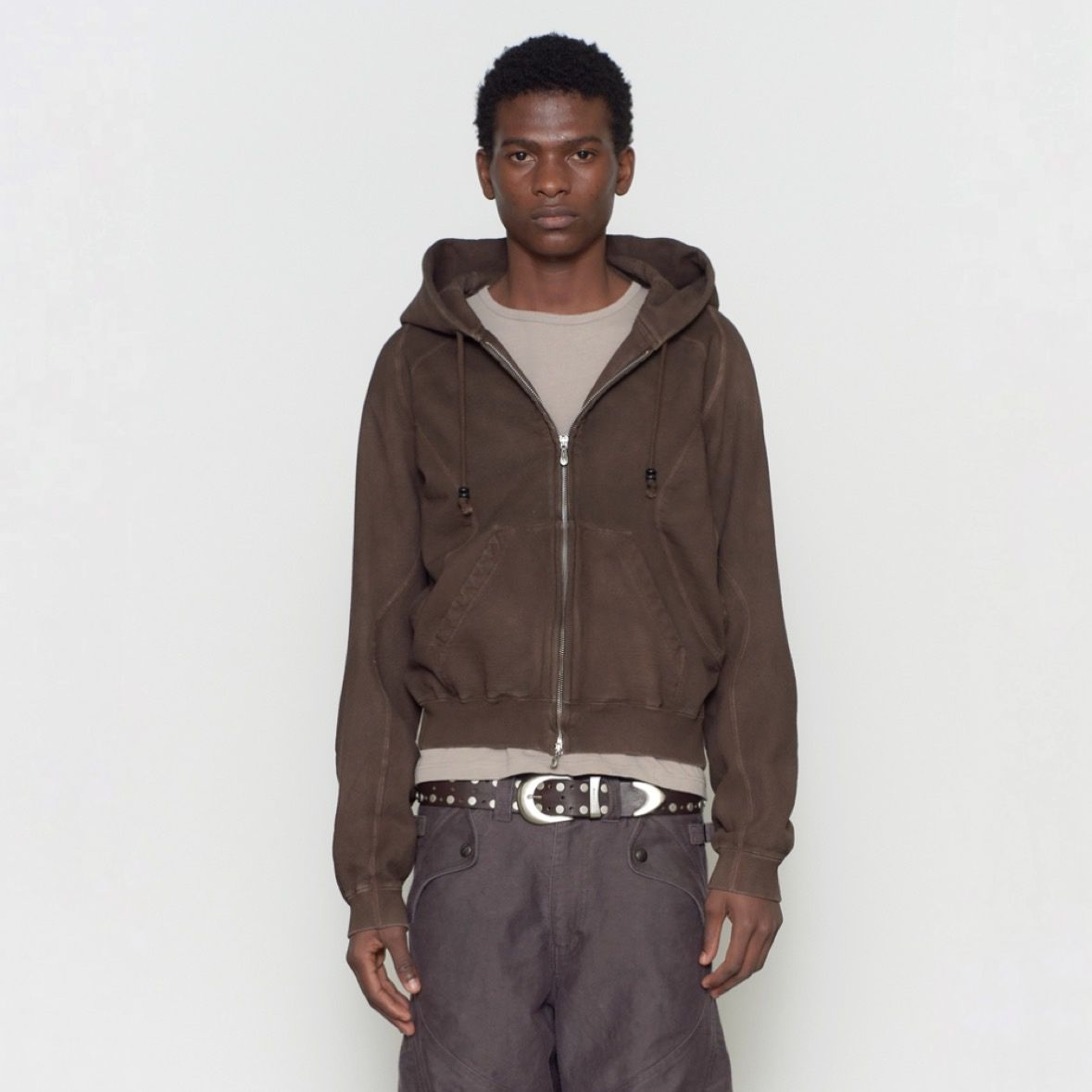 【残り一点】4C Studded Leather Belt