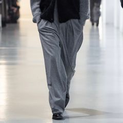 【再販売通知受付可能】W/CA Beaver Easy Wide Trousers