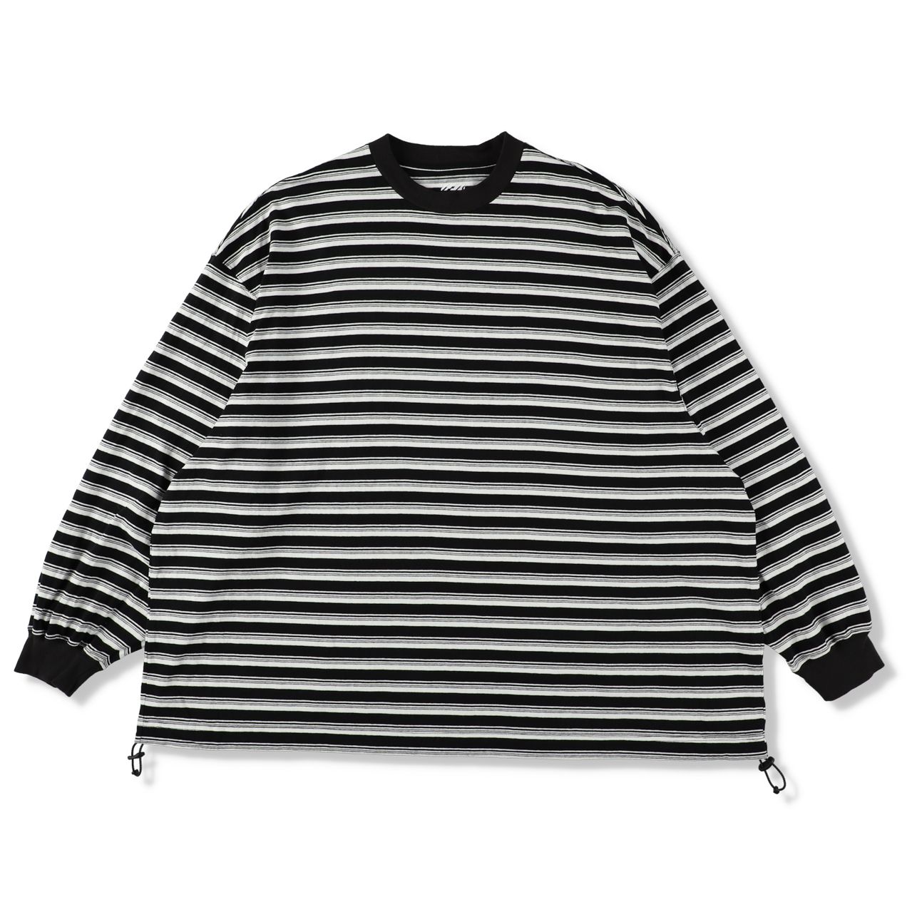 is-ness／BALLOON LONG SLEEVE TSHIRT is-ness - 【残り一点】Balloon Stripes Long Sleeve T-shirt