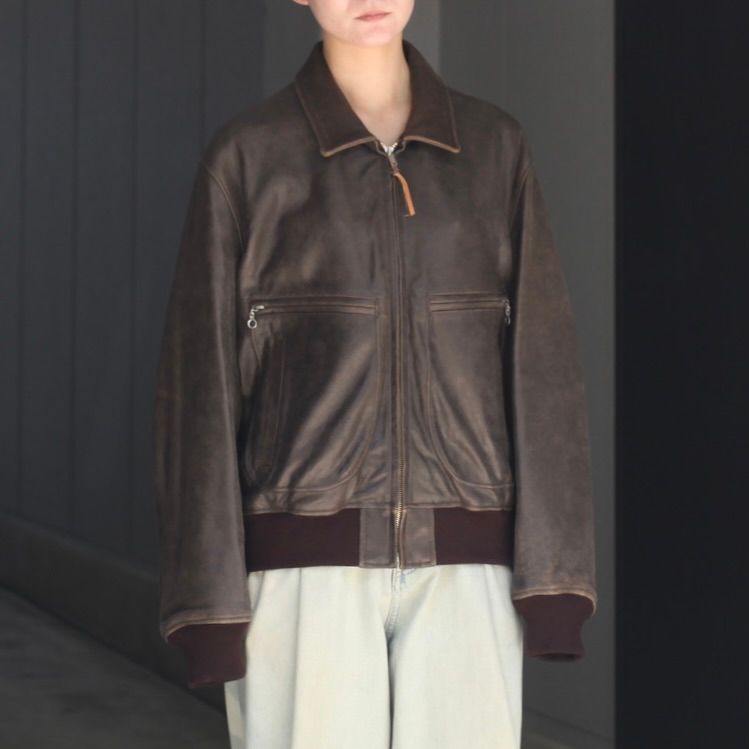 【残り一点】Sheep Leather Sports Jacket