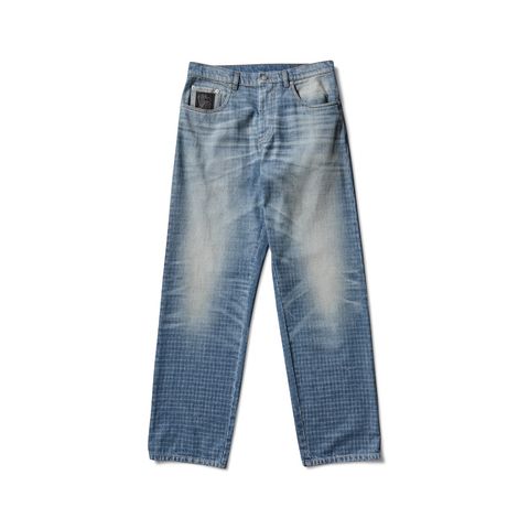 【残りわずか】Checked Jeans