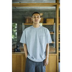 【残り一点】Sturdy Cotton T-shirt with Pocket