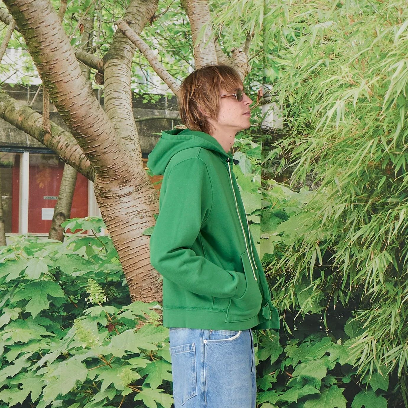 【残り一点】Fitted Zip Hoodie