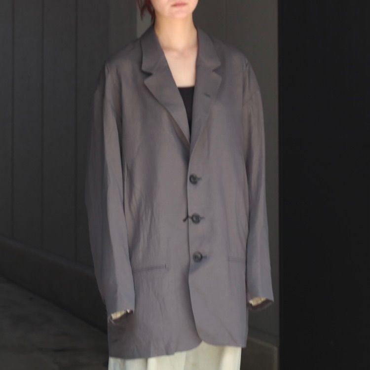 【残り一点】Draped Dart Wool Serge Blazer