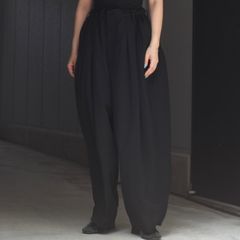 【残り一点】12本タックパンツ(シワギャバ)