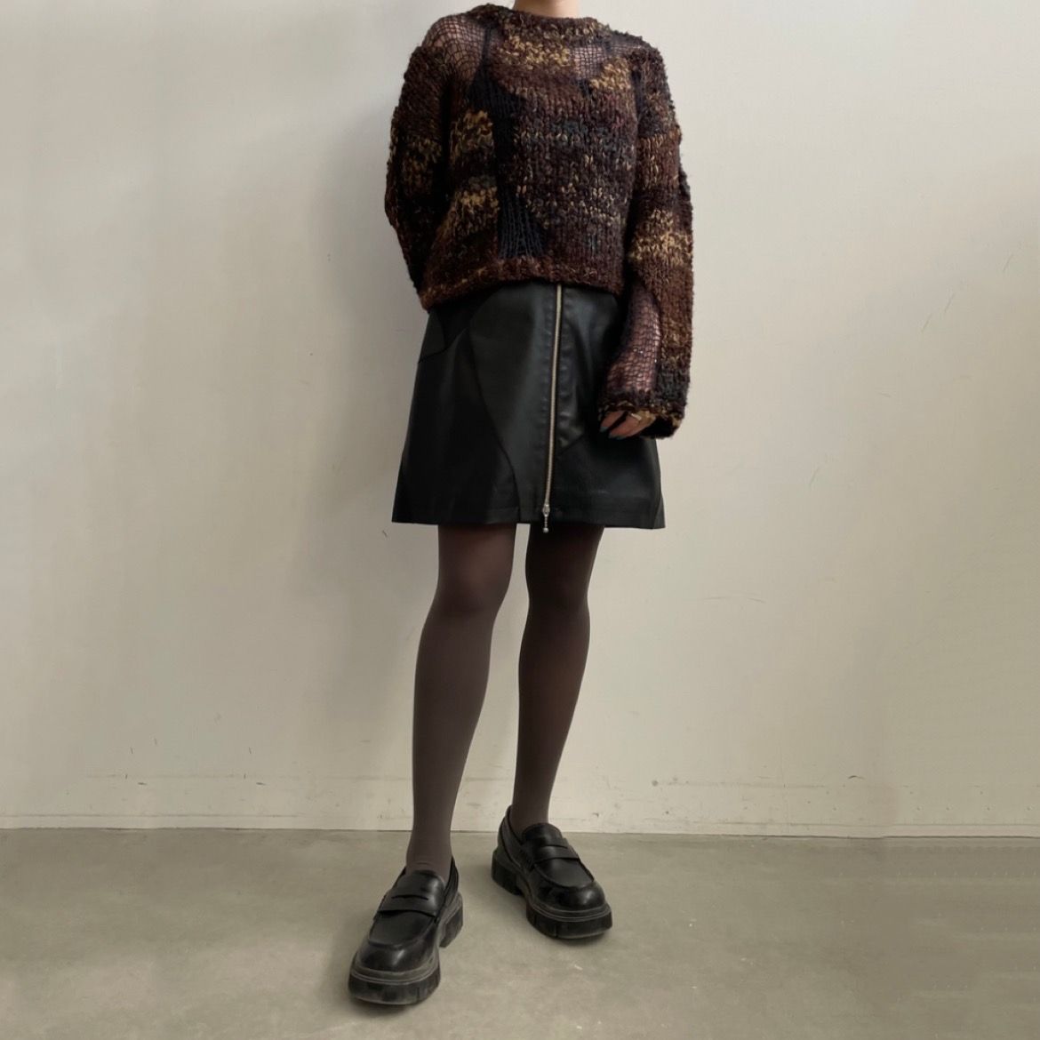 NOUNLESS - 【残り一点】Patchwork Mini Skirt | ACRMTSM ONLINE