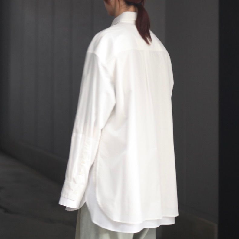 【残り一点】Oversized Layered Shirt