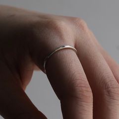 【お取り寄せ注文可能】Silver Minimal Ring