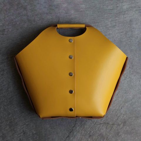 【残り一点】Assemble Cage Bag Small(YELLOW)