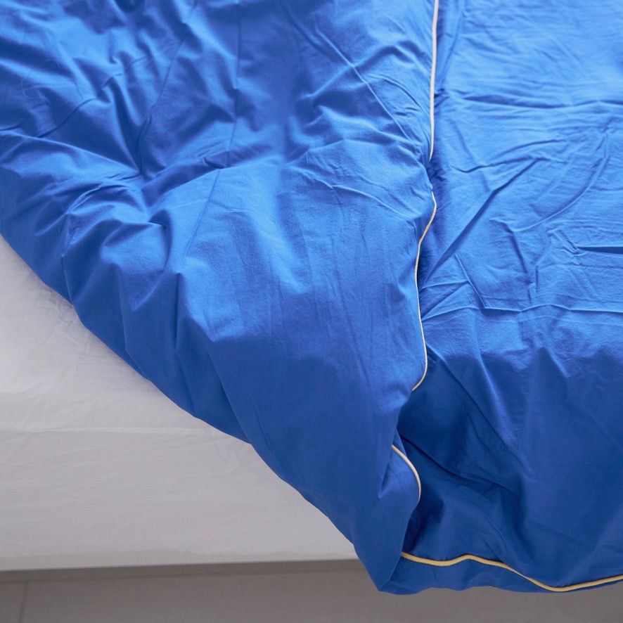 【残り一点】Frame Bedding Set Q(BLUE×YELLOW)