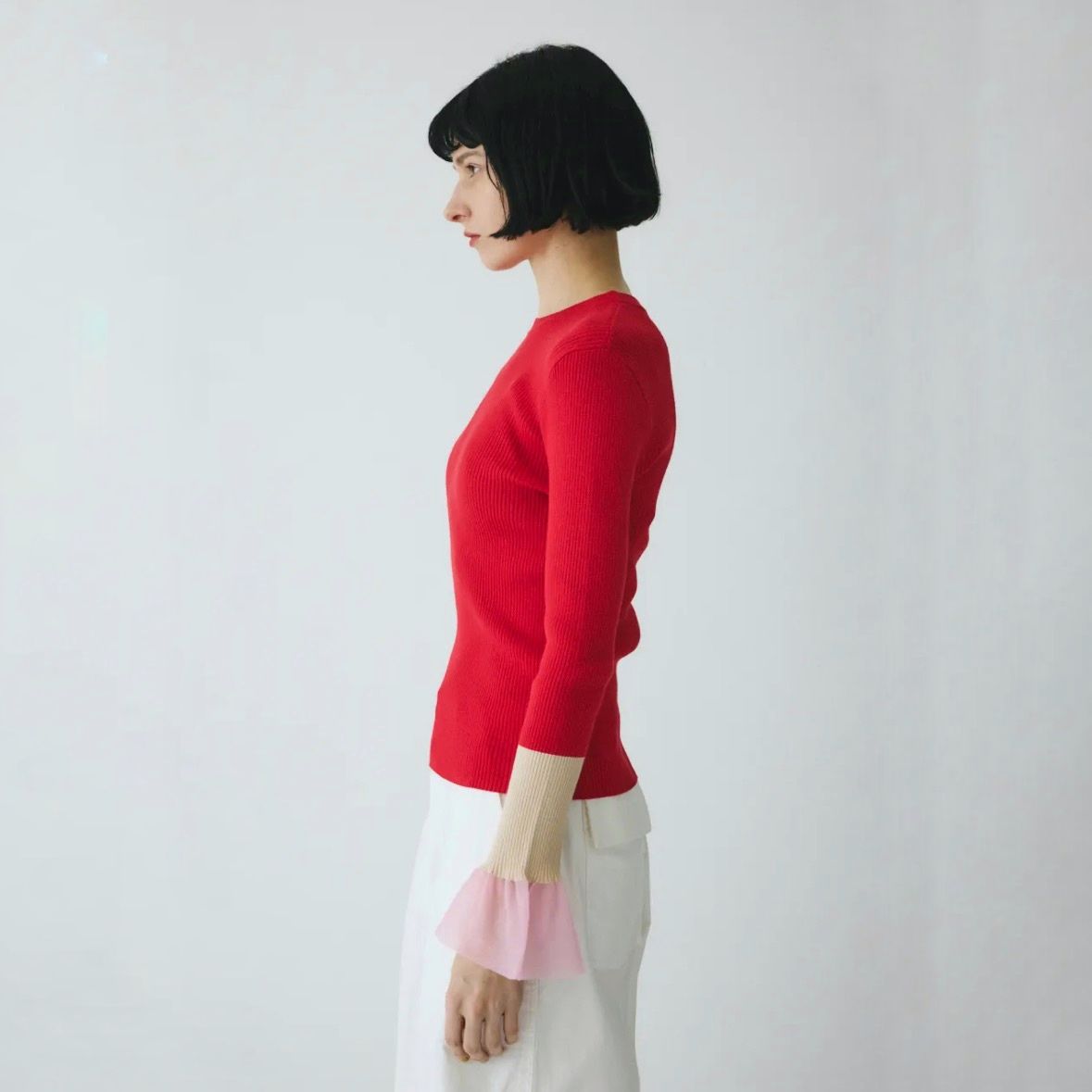 【残り一点】Flare Sleeve Knit Tops