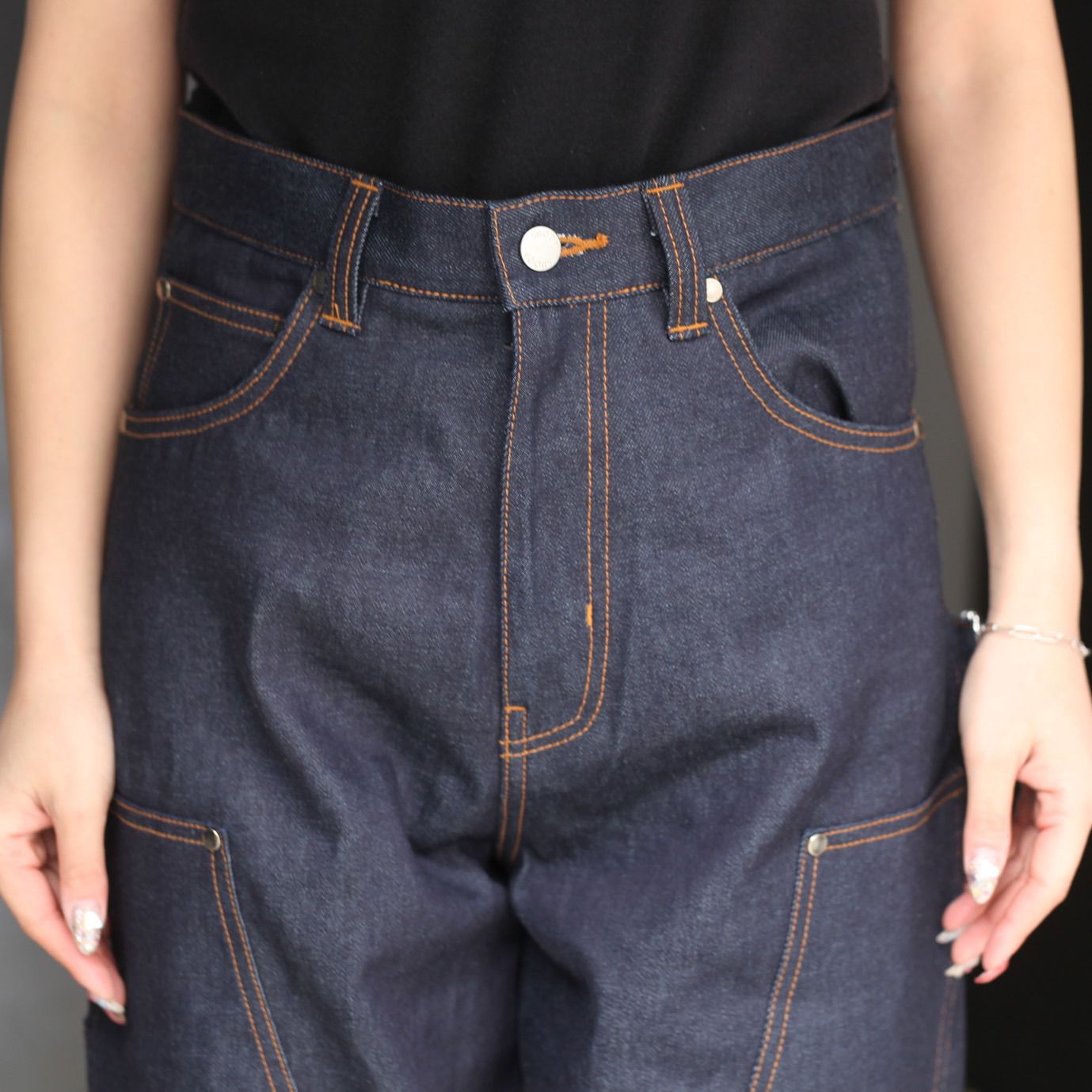 【残り一点】Double Leg Loose Fit Jeans