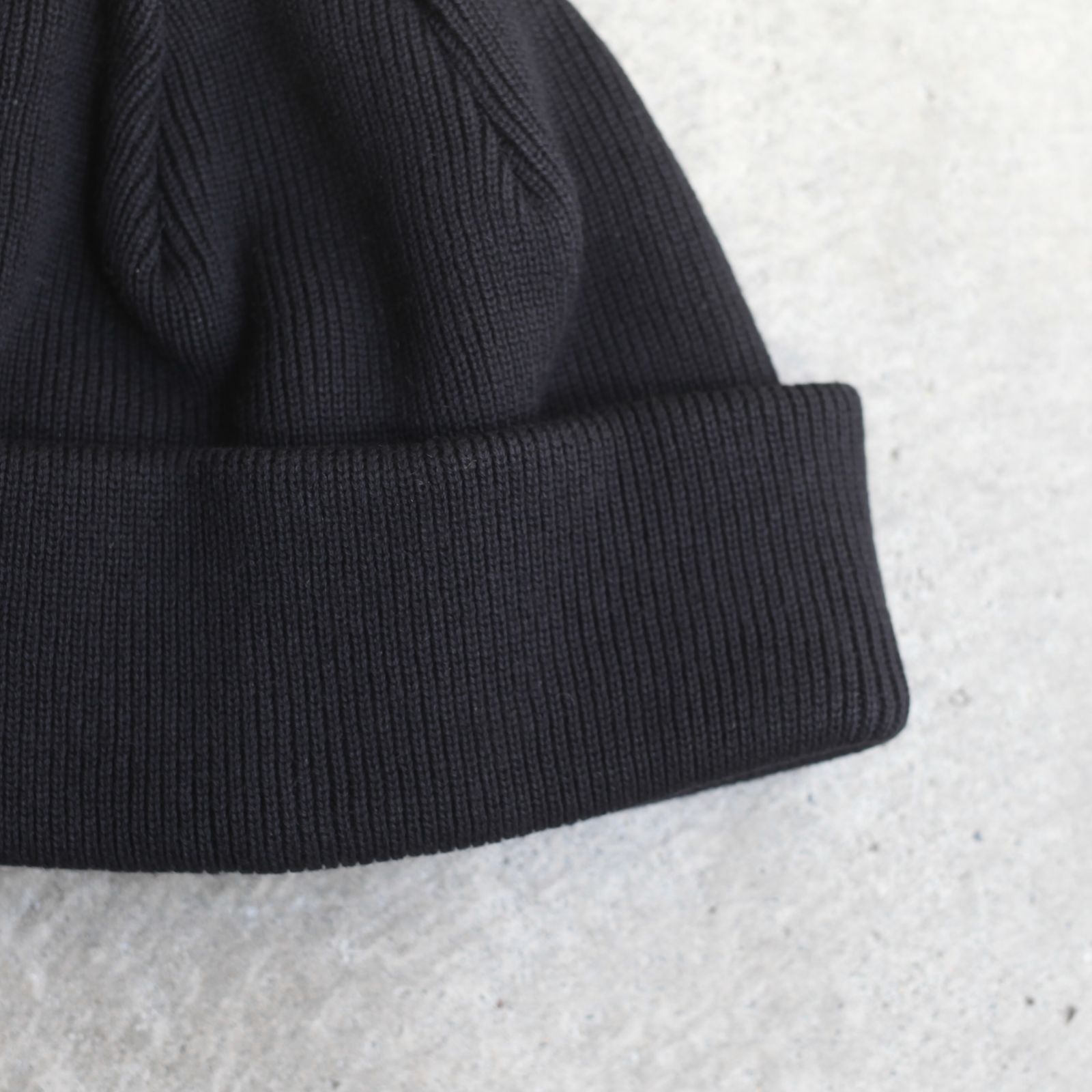 【残りわずか】Knit Big Watch Cap(COTTON×CASHMERE)
