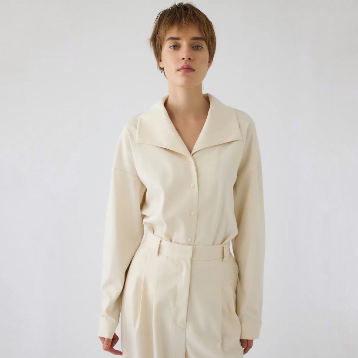【残り一点】Collar Loose Wide SH