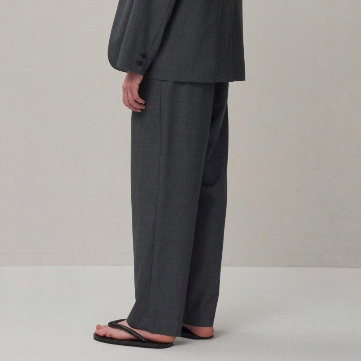 【残り一点】Wool Tropical Loose Fit Pants
