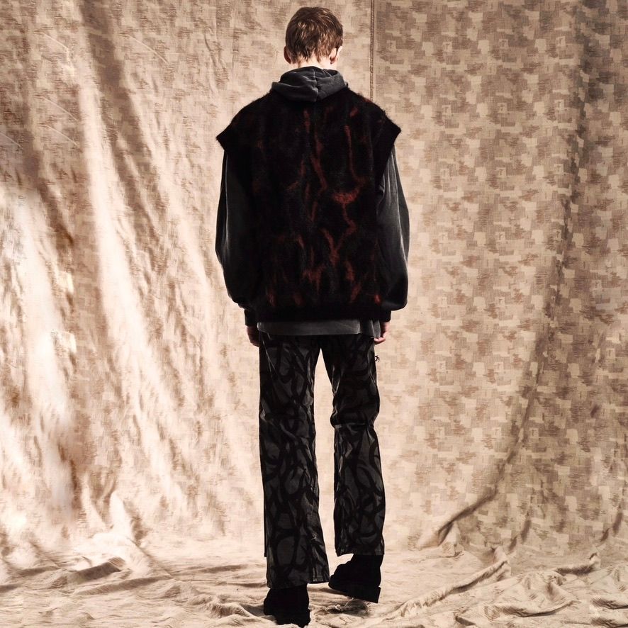 【残り一点】Tribal Camouflage Slash Seam Twist Lot 20746(AGED TWILL)