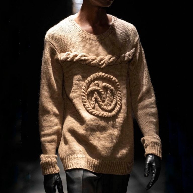 SOSHIOTSUKI - 【残り一点】Shimenawa Cable Knit | ACRMTSM ONLINE STORE