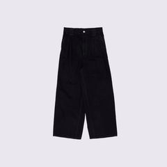 【残り一点】3pleated Wide Leg Denim Trousers