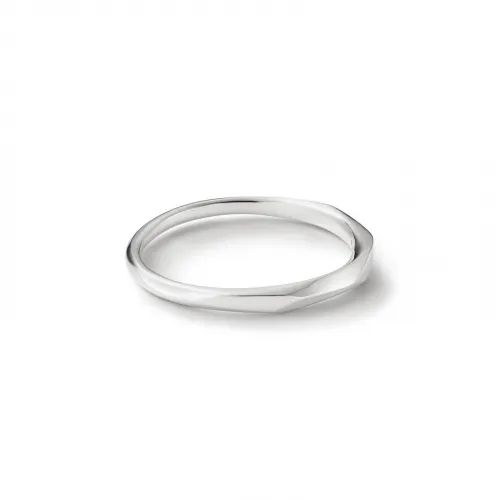 【お取り寄せ注文可能】Half Crockery Ring(SILVER)