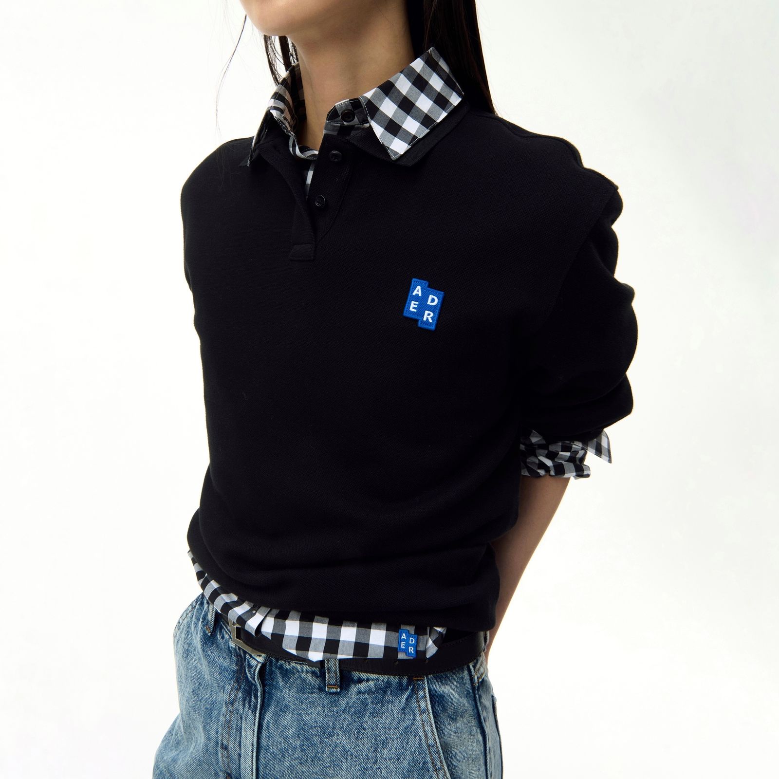 【残り一点】Sig; BL Tag LS polo t-shirt 04