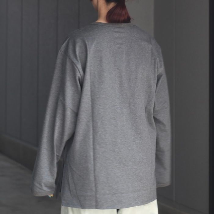 【残り一点】Henley Neck Long Sleeve Shirt
